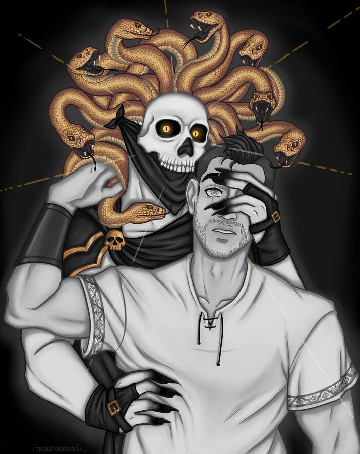 Soap X ghost Medusa AU